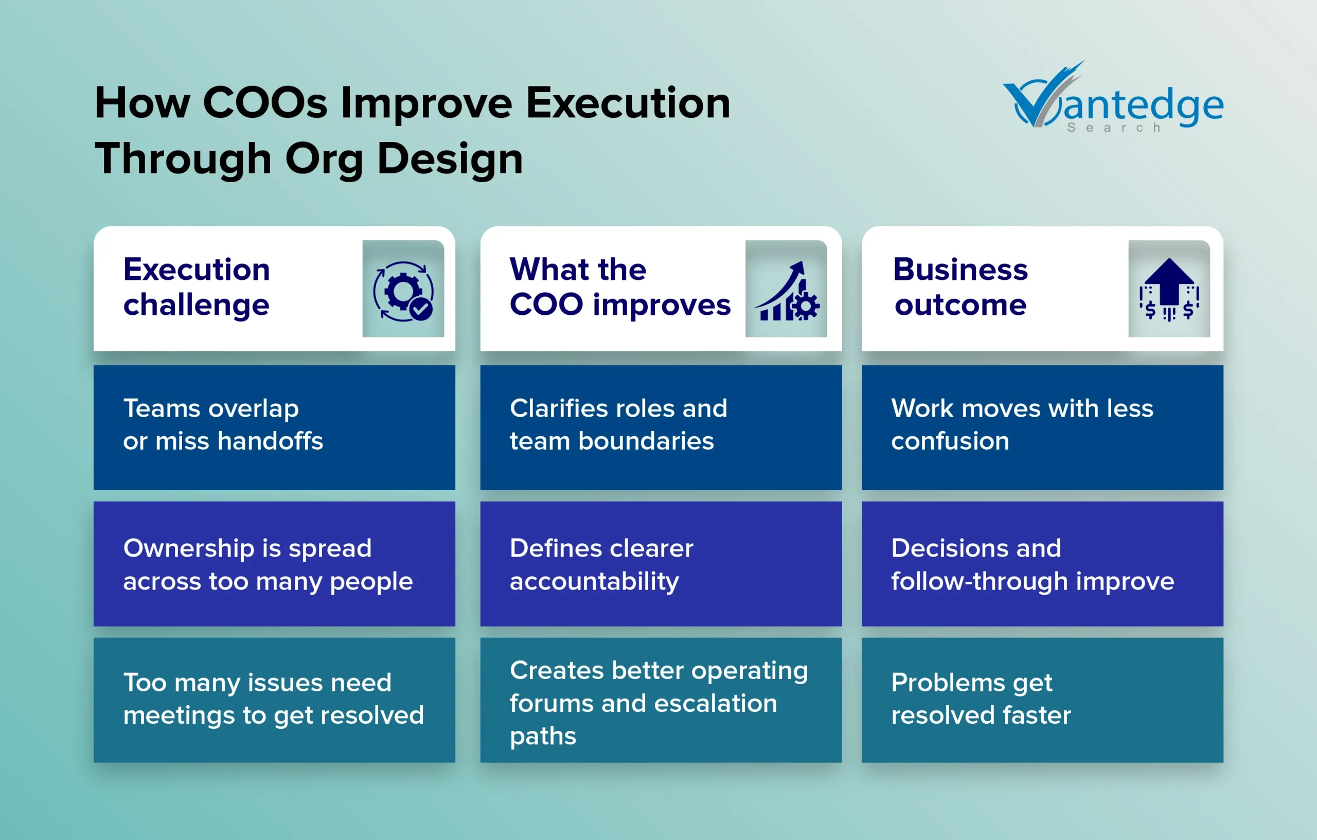 chief operating officer role