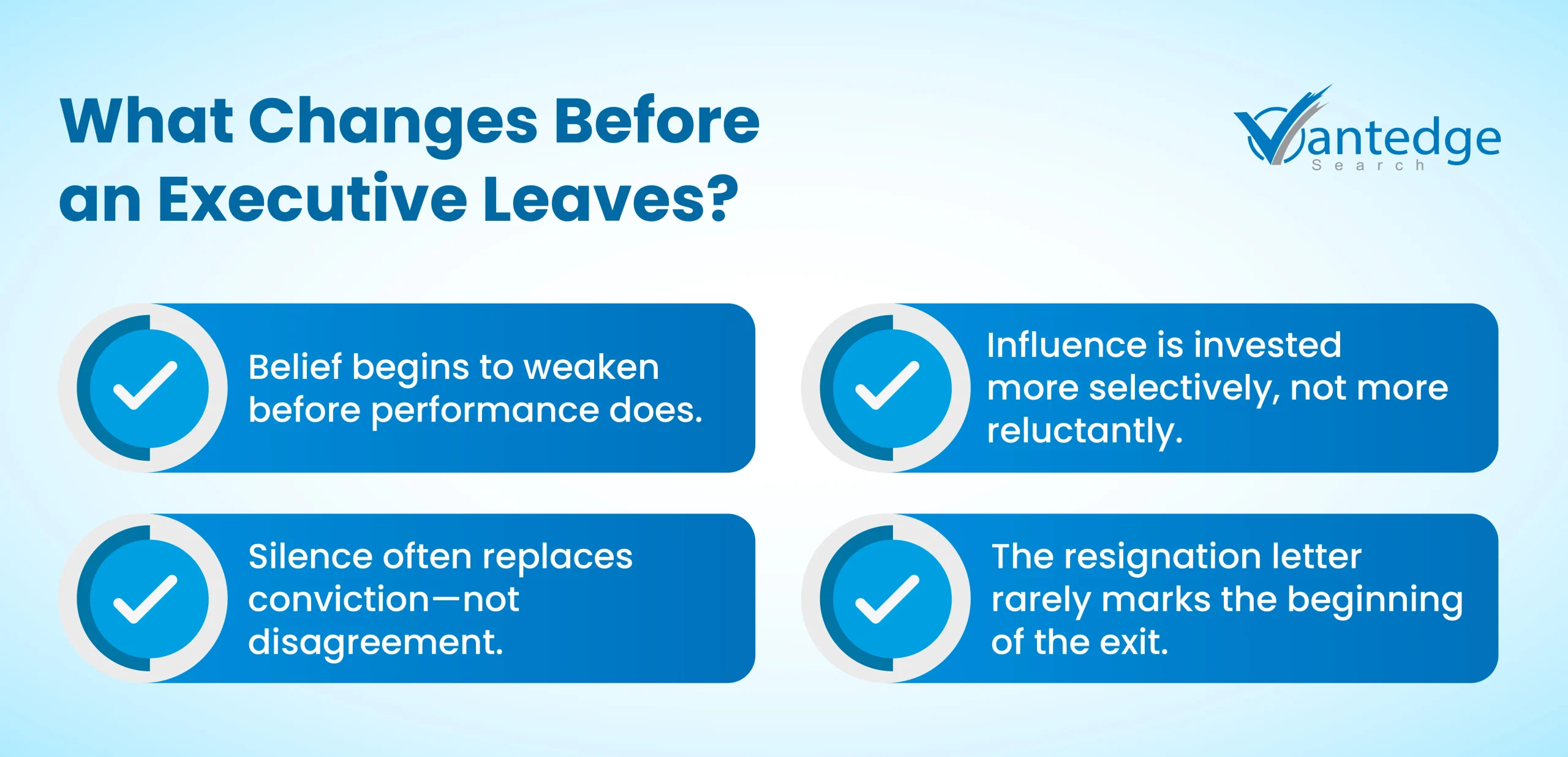 executive disengagement